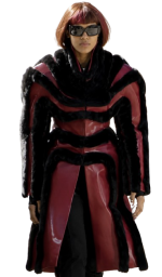 Briana Middleton Neuromancer Molly Red Coat - Image 2